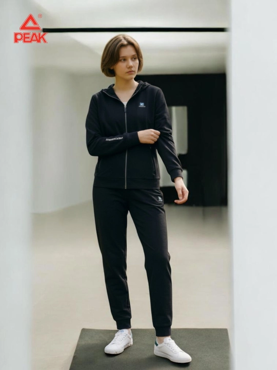 PEAK SPORT yuqori texnologiyali trikotajdan tikilgan ayollar sport kostyumi