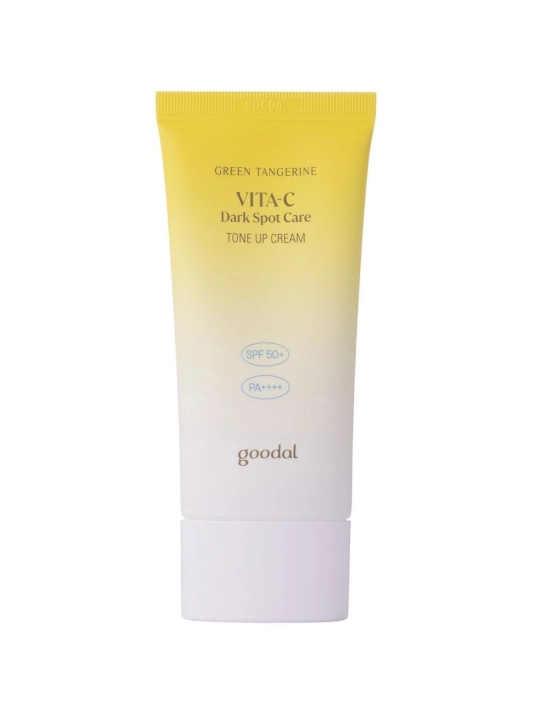 Goodal Green Tangerine Vita-C Tone Up Cream —  лёгкий осветляющий тон-ап крем, с витамином С - 