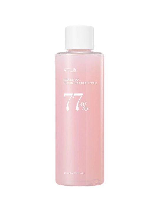 Anua Peach 77 Niacin Essence Toner – осветляющий тонер-эссенция с персиком и ниацинамидом - 