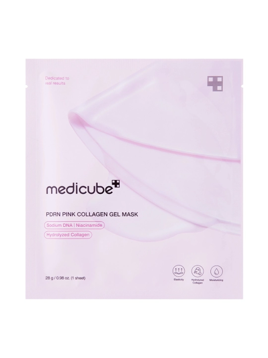 Medicube PDRN Pink Collagen Gel Mask — гелевая маска с коллагеном и PDRN для упругости - 