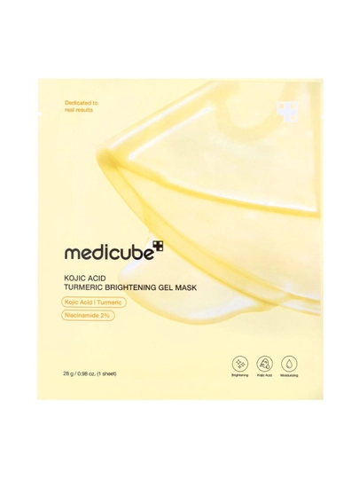 Medicube Kojic Acid Mask — oqartirish va pigmentatsiya uchun zarcho‘vali gel niqobi - 