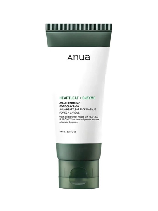 ANUA Heartleaf Pore Clay Pack — маска на основе глины и экстракта хартлифа - 