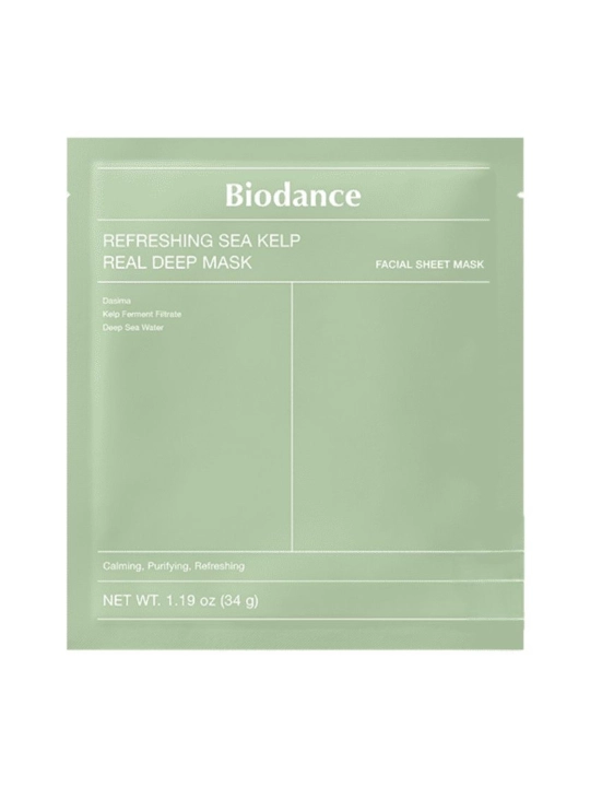 BIODANCE Sea Kelp Real Deep Mask — гидрогелевая маска с морскими водорослями для лифтинга - 