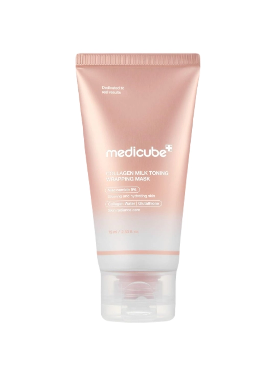 Medicube Collagen Milk Mask — осветляющая маска с коллагеном и глутатионом для сияния - 