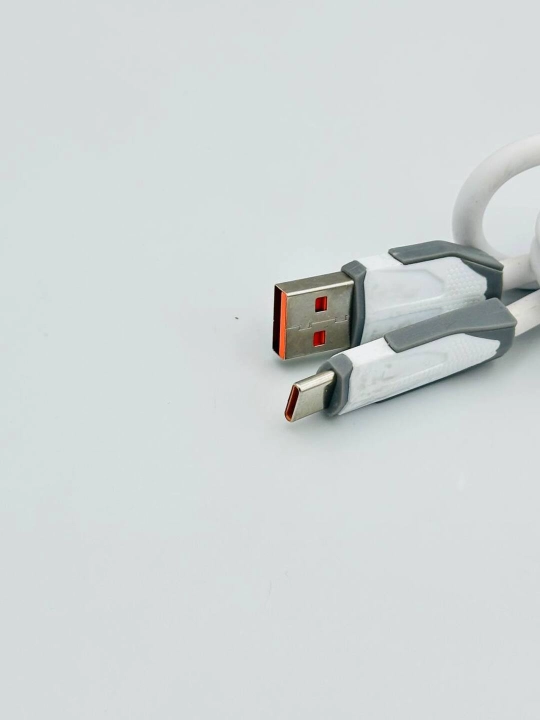 Силиконовый кабель Type-C быстрой зарядки
