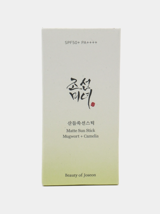 Matlashtiruvchi quyoshdan himoya stik Beauty of Joseon Matte Sun Stick  SPF 50+ PA++++, 18 g - 