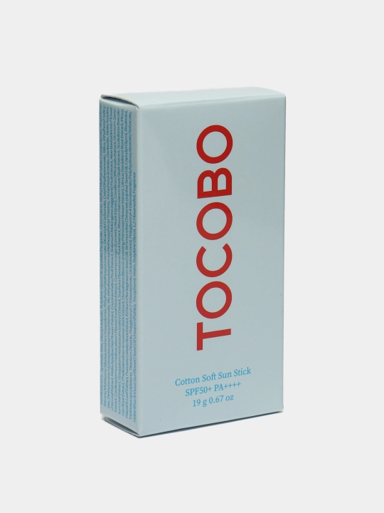 Солнцезащитный стик для лица Tocobo Cotton Soft Sun Stick SPF 50 + PA++++ /, 19 г