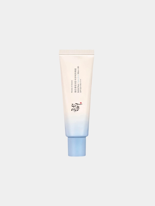 Лёгкий солнцезащитный крем с пантенолом Beauty of Joseon Relief Sun Aqua-fresh Rice+B5 SPF50+ PA++++