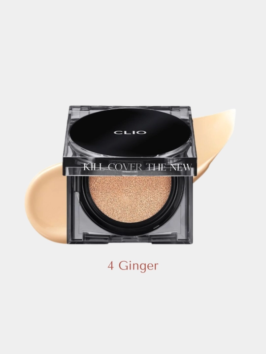 Тональный кушон с запаской CLIO Kill Cover The New Founwear Cushion SPF50+PA+++, 15 г - 