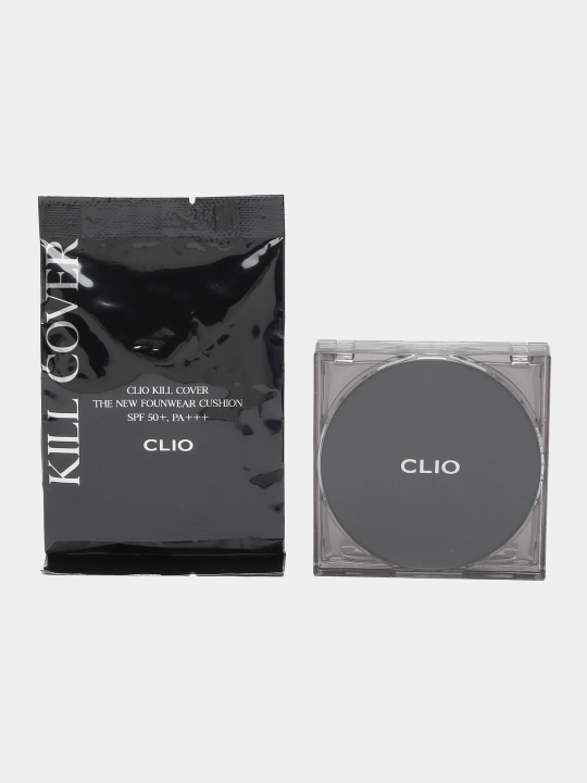 Тональный кушон с запаской CLIO Kill Cover The New Founwear Cushion SPF50+PA+++, 15 г