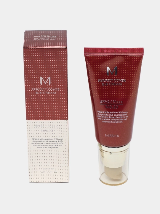 Тональный ВВ-крем для лица Missha BB Cream, 50 мл