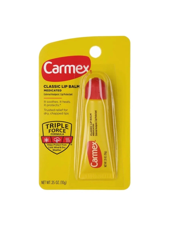 Lablar uchun namlovchi balzam Carmex SPF 15, qulupnay, 10 g - 