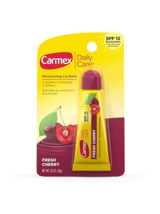 Lablar uchun namlovchi balzam Carmex SPF 15, qulupnay, 10 g