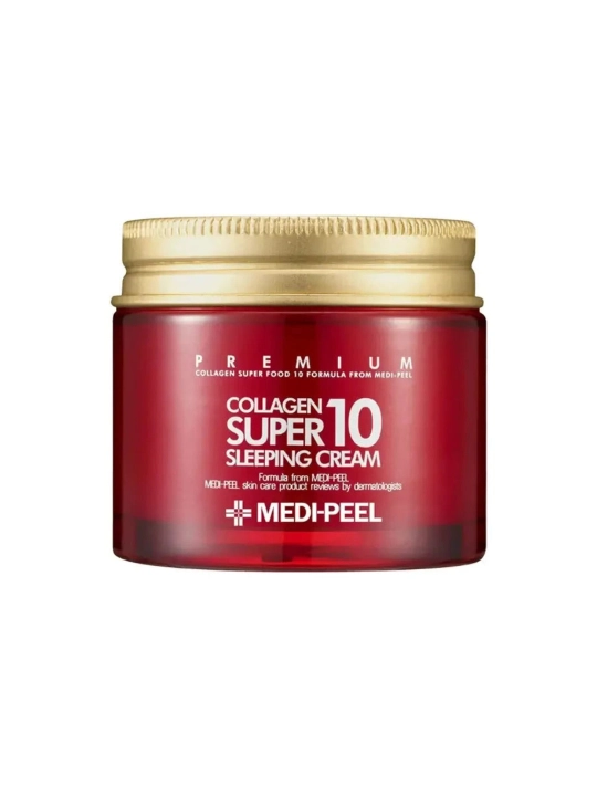 Омолаживающий ночной крем для лица с коллагеном Medi-Peel Collagen Super10 Sleeping Cream - 