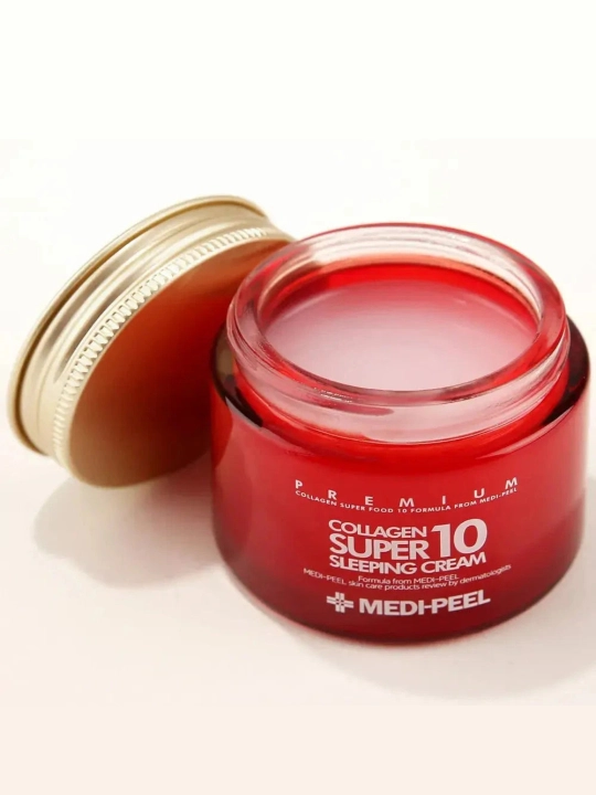 Омолаживающий ночной крем для лица с коллагеном Medi-Peel Collagen Super10 Sleeping Cream