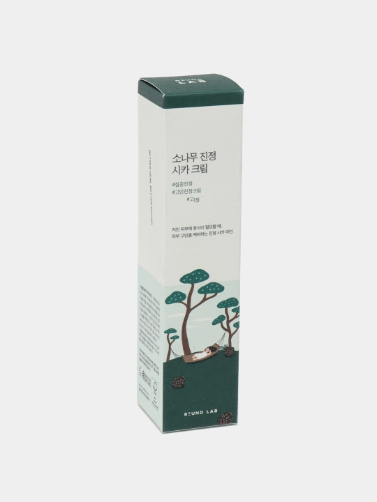 Восстанавливающий крем для проблемной кожи с акне Round Lab Pine Calming Cica Cream, 50 мл