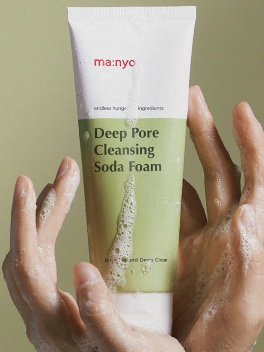 Пенка с содой для глубокого очищения пор от черных точек Ma:nyo Cleansing Soda Foam, 150 мл