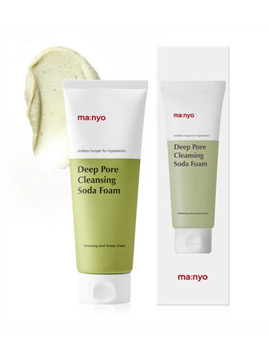Пенка с содой для глубокого очищения пор от черных точек Ma:nyo Cleansing Soda Foam, 150 мл