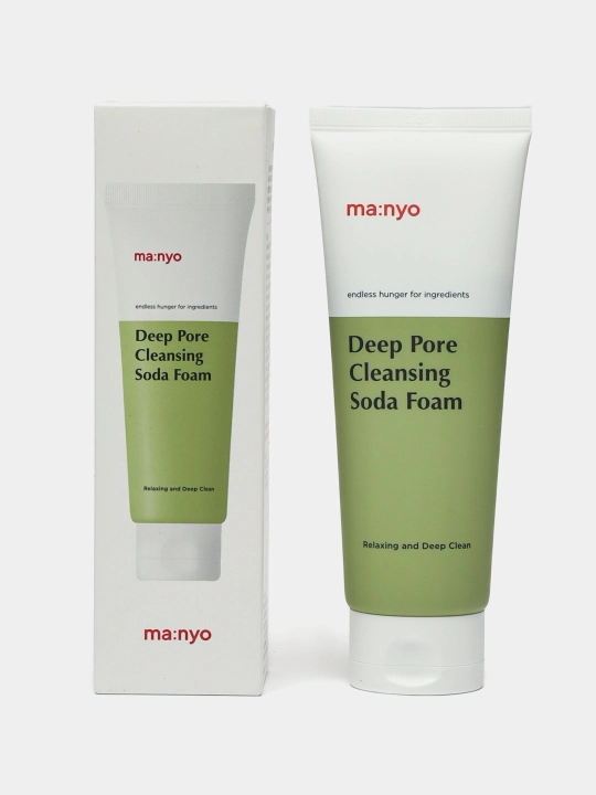 Пенка с содой для глубокого очищения пор от черных точек Ma:nyo Cleansing Soda Foam, 150 мл