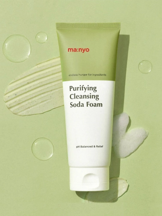 Purifying Cleansing Soda Foam Manyo пенка для чувствительной и проблемной кожи