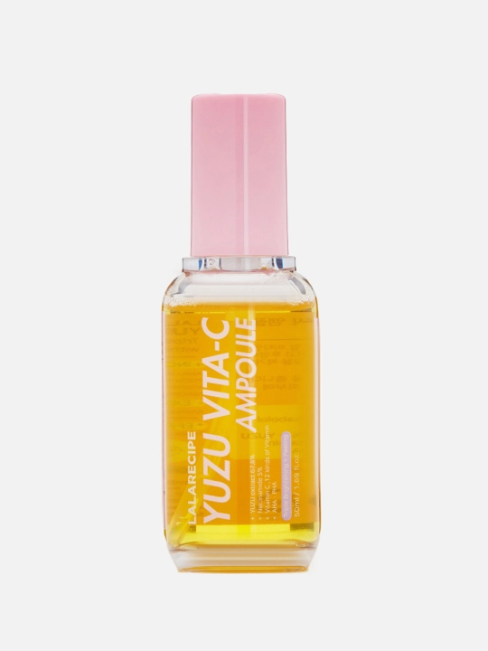 LALARECIPE Yuzu Vita-C Ampoule – осветляющая и восстанавливающая сыворотка