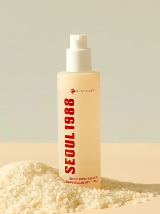 Эссенция SEOUL 1988 Essence: Snail Mucin 97% + Rice - 