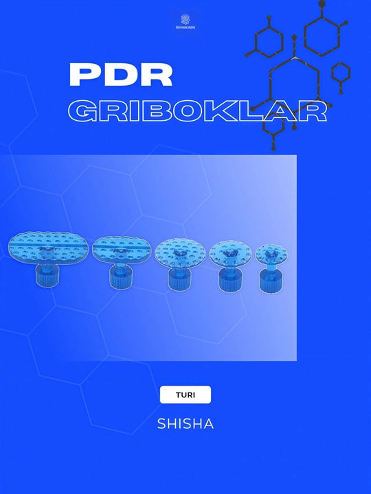 PDR elimli shisha griboklar to‘plami - 