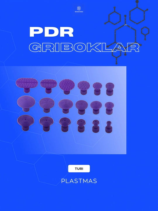 PDR myatinalarni chiqarish uchun qo‘ziqorincha (piston)lar to‘plami - 