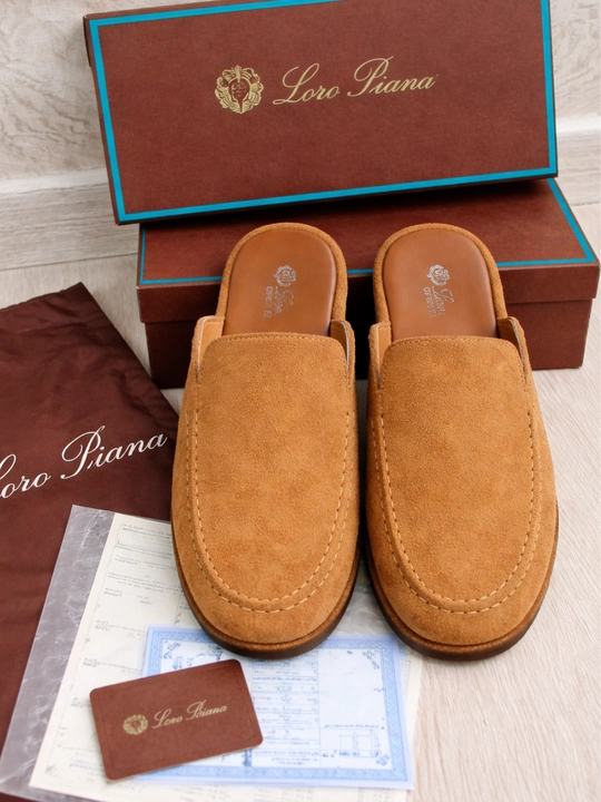 Женские замшевые лоферы slip-on, удобная и лёгкая обувь, с коробкой и документами - 