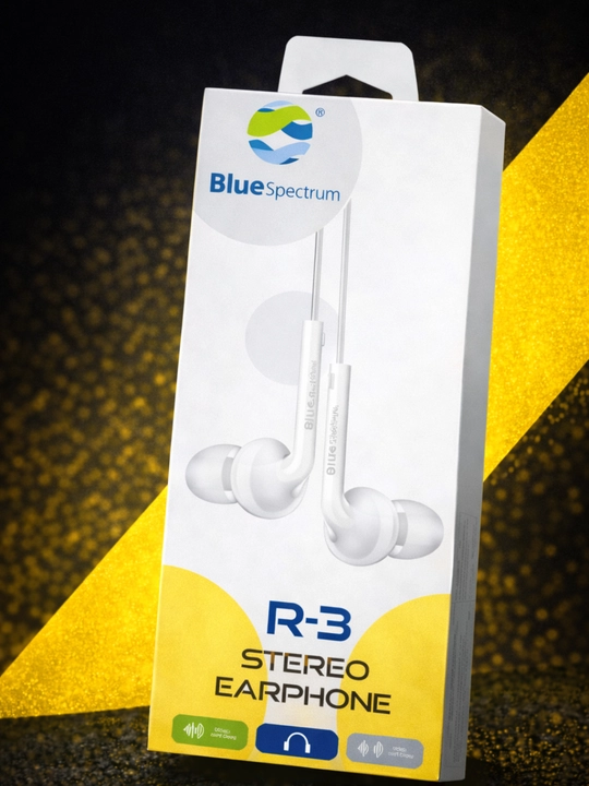 BlueSpectrum R-3 stereo quloqchin, simli, mikrofonli - 