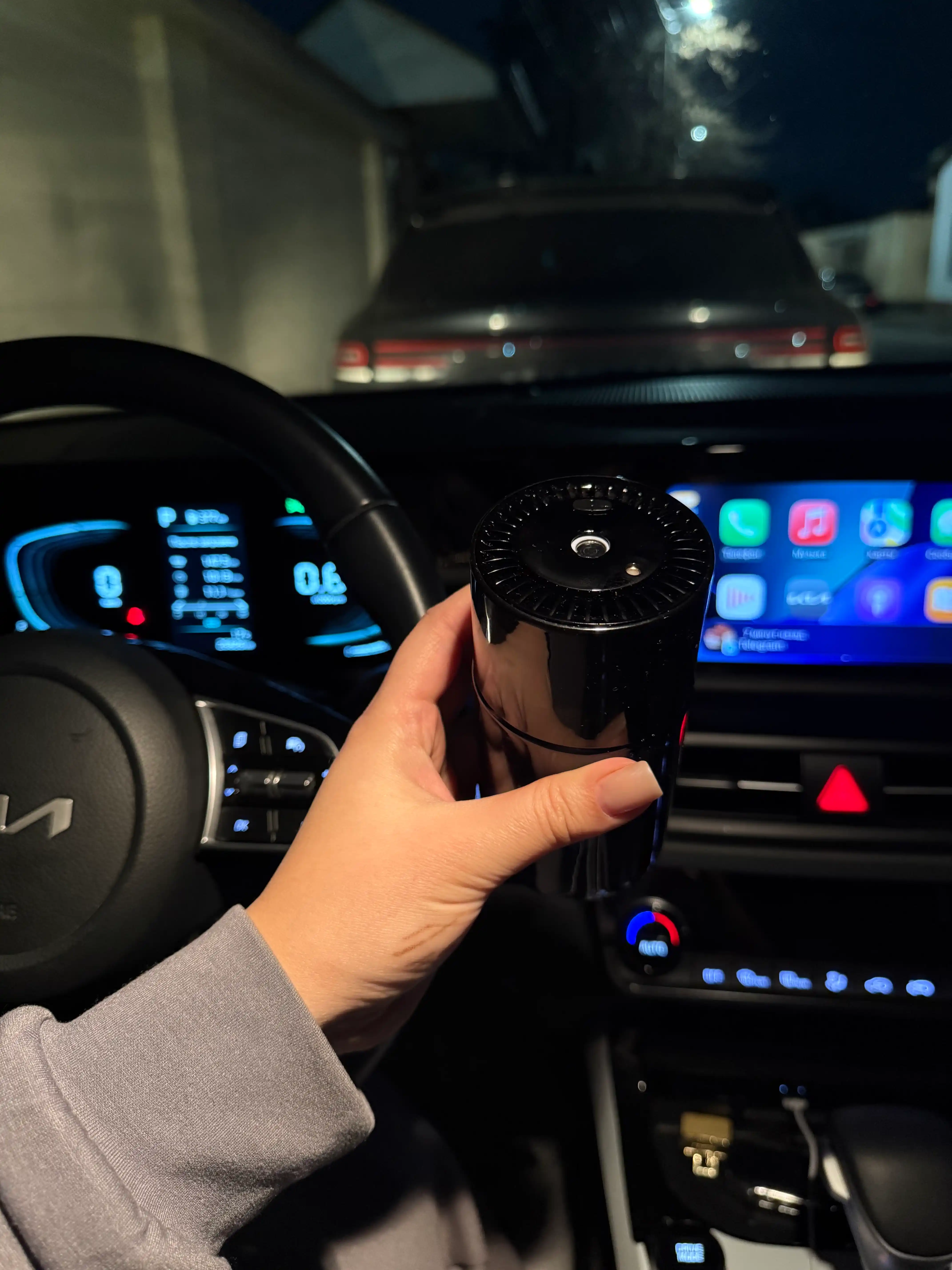 Увлажнитель воздуха с набором автопарфюм для автомобиля, звездное небо