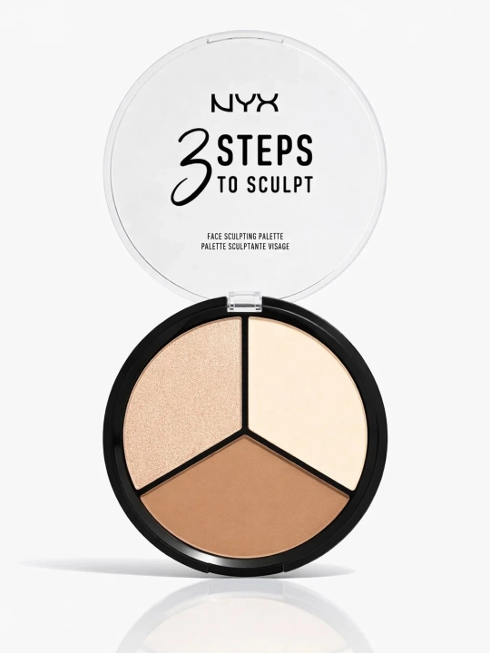 Палетка для лица NYX Professional Makeup 3 Steps To Sculpt