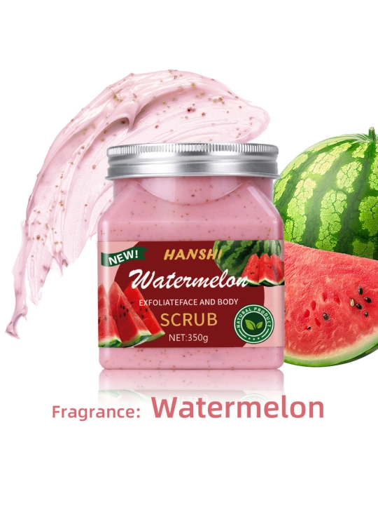 Скраб для лица и тела Wokal Sherbet Body Scrub с экстрактом малины и клубники, 350 гр