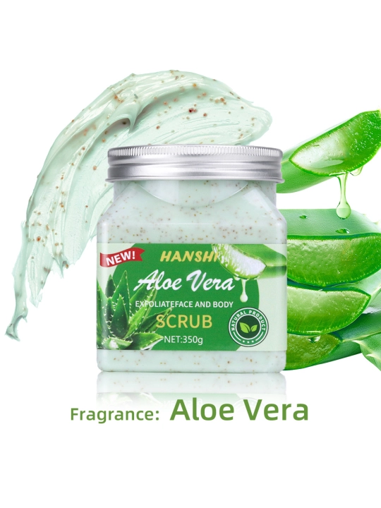 Скраб для лица и тела Wokal Sherbet Body Scrub с экстрактом малины и клубники, 350 гр