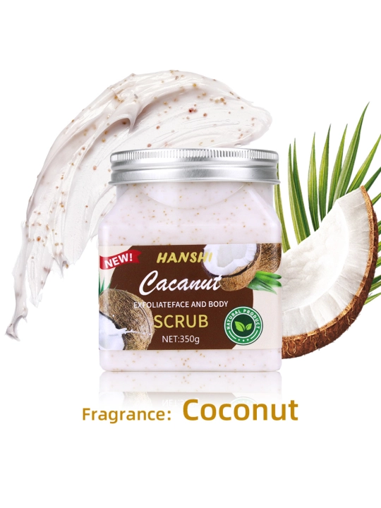 Скраб для лица и тела Wokal Sherbet Body Scrub с экстрактом малины и клубники, 350 гр