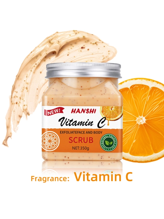 Скраб для лица и тела Wokal Sherbet Body Scrub с экстрактом малины и клубники, 350 гр