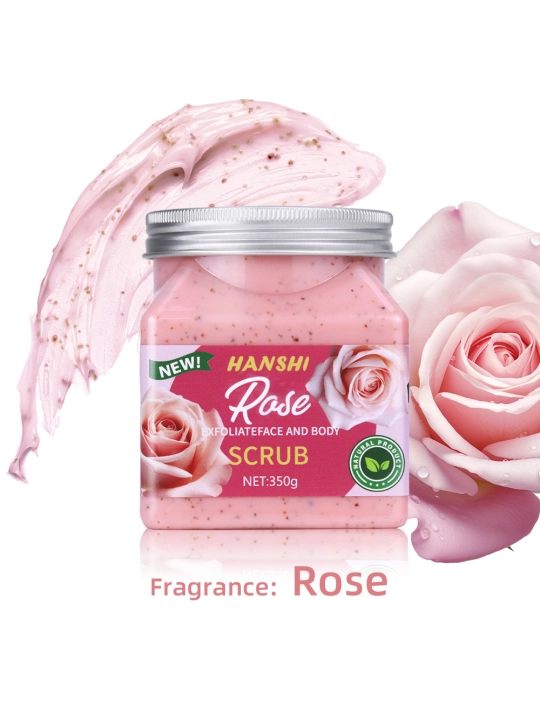 Скраб для лица и тела Wokal Sherbet Body Scrub с экстрактом малины и клубники, 350 гр