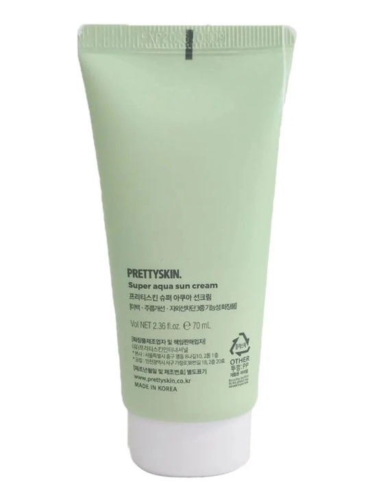 Yuz uchun namlantiruvchi quyoshdan himoyalovchi krem Pretty Skin, SPF50+, RA+++, 70 ml