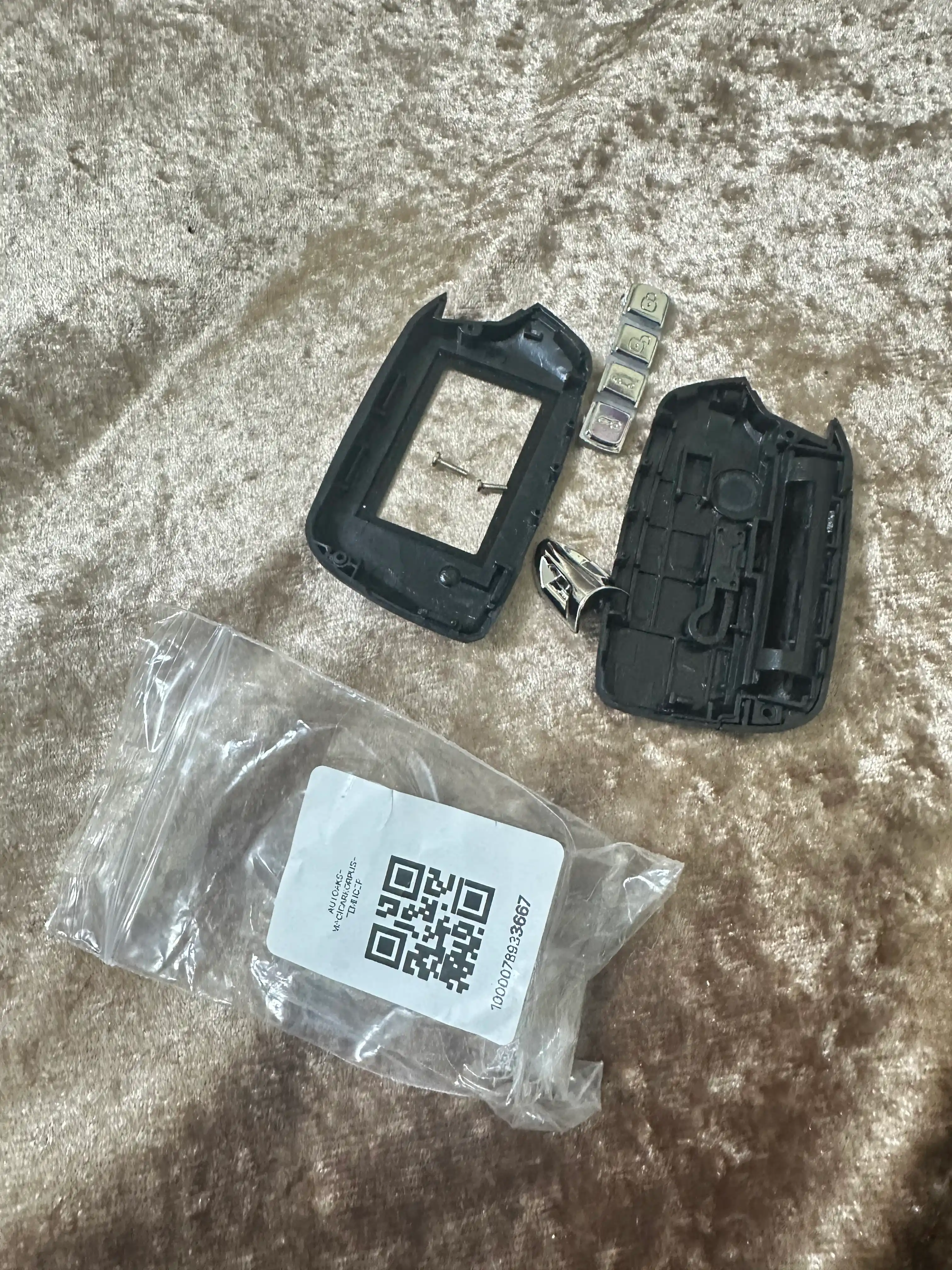 Корпус пульта avto с экраном для автосигнализации, прочный пластик