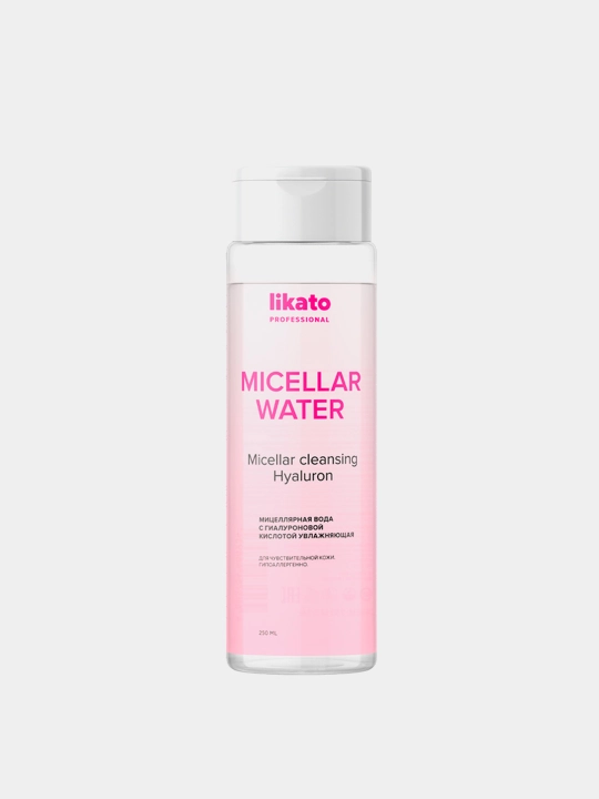 Mitsellyar suv Likato Professional, gialuron kislota bilan, namlantiruvchi, 250 ml - 