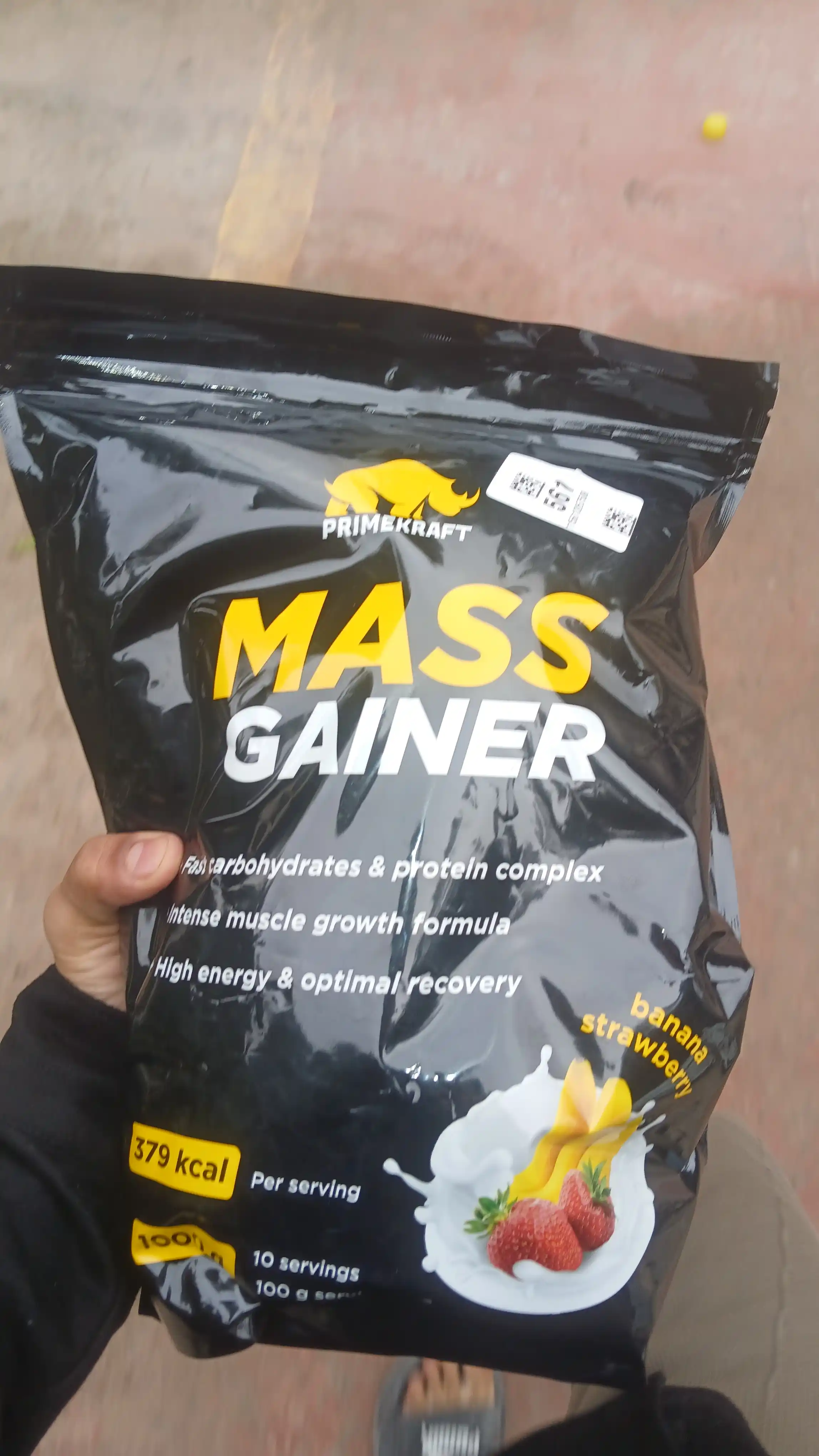 Гейнер для массы Primekraft Mass Gainer, 1000 гр