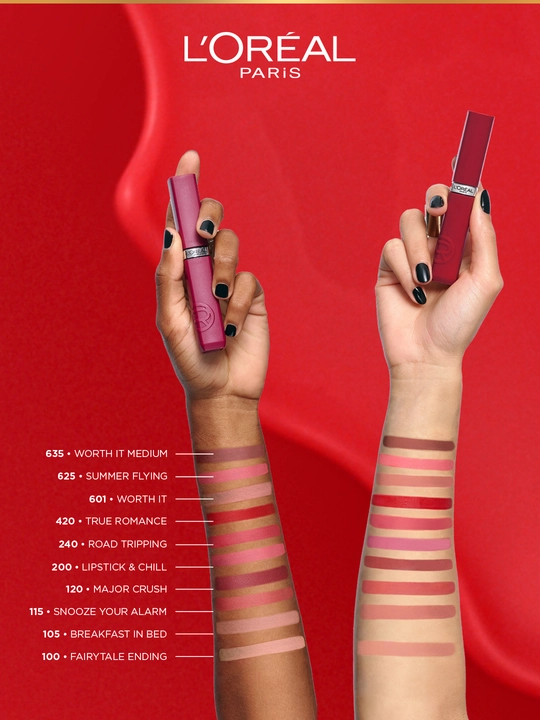 Loreal Paris Жидкая матовая помада infaillible, тон 635