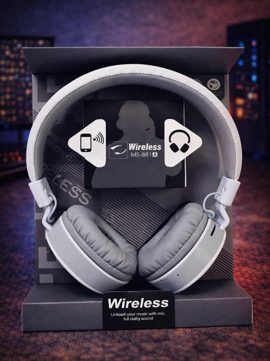 Беспроводные наушники Wireless MS-881 A - 