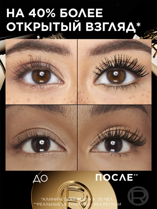 Тушь для ресниц Volume Million Lashes Panorama, черная
