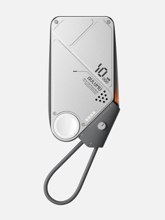 Aulumu M10, smartfonlar uchun universal tashqi akumlyator, Magsade Qi2