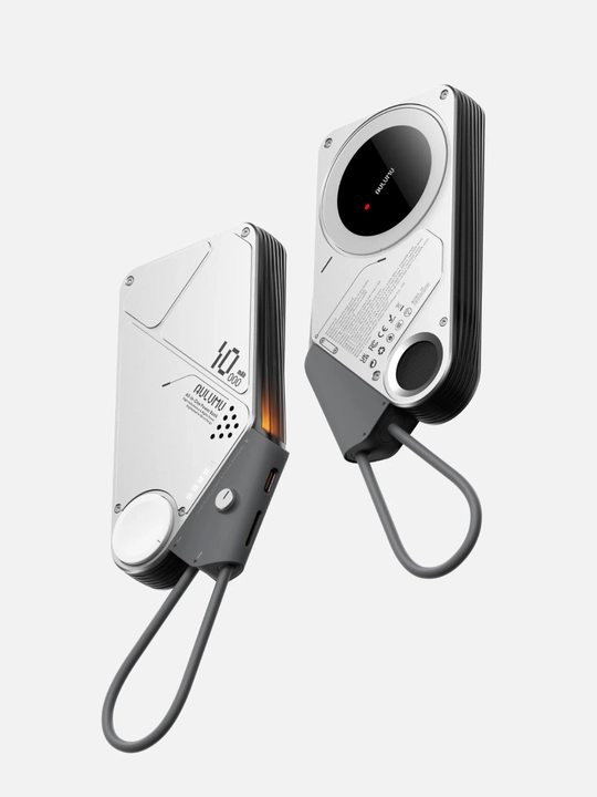 Aulumu M10, smartfonlar uchun universal tashqi akumlyator, Magsade Qi2
