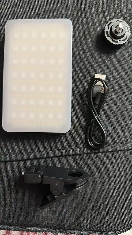 Selfi lampa, smartfon halqasi, mini selfi chiroq, smartfon uchun, mini chiroq, RGB