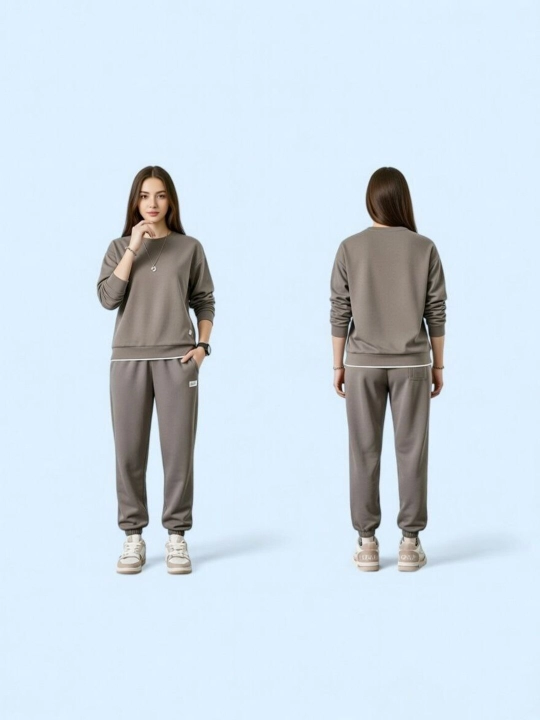 Erkaklar va ayollar sport kostyumi, svitshot va shimlar, komplekt, dvoyka
