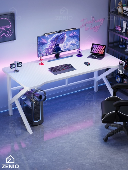 Gaming kompyuter stoli, ofis va dars uchun yozuv stoli, noutbuk uchun ish stoli
