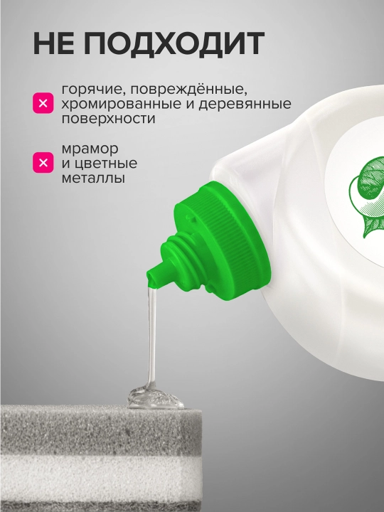 Средство для мытья сантехники SYNERGETIC, 1 л